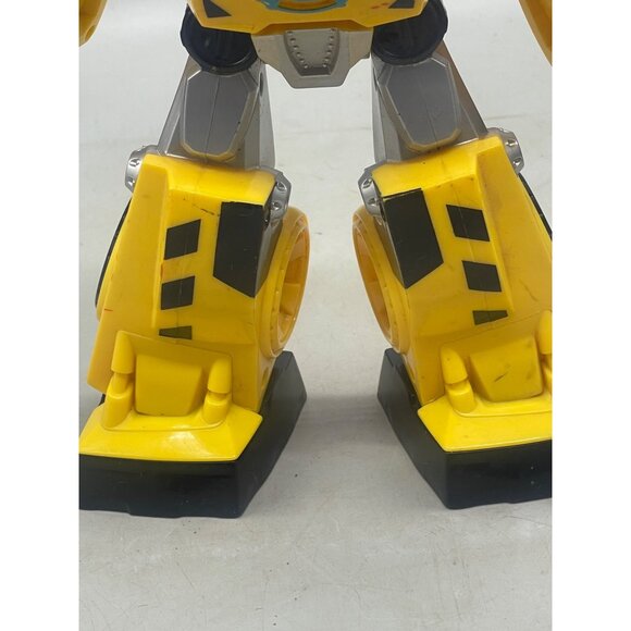 Playskool Transformers Bumble Bee Robot Figure Hasbro 10" Lights Sounds READ - Picture 5 of 8